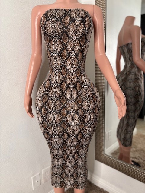 SNAKE DRESS - Image 5