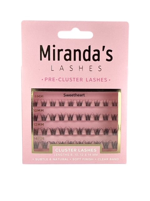 pre cluster lashes SWEETHEART