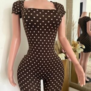 polka dot ROMPER